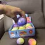 HFTOY Squishy Bánh bao Bun Đồ chơi dễ thương và đầy màu sắc tăng chậm cho mọi lứa tuổi và giảm căng thẳng ~