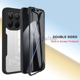 Xiaomi 17T Pro 360° Ốp điện thoại bảo vệ hai mặt toàn thân cho Xiaomi 17T 15T Pro 15tpro Mi17tpro 5G Vỏ chống sốc trong suốt Vỏ mềm silicon siêu mỏng