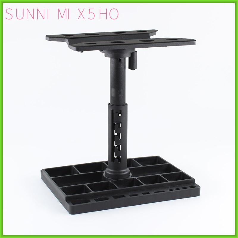 RC Xe Làm Việc Đứng Sửa Chữa Máy Trạm Trạm Bảo Trì Xoay 360 Độ Cho Xe Bánh Xích Mô Hình Xe Ô Tô Xe Tải