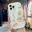 Ốp Lưng Cho Realme C65 C63 C55 C53 C51 C35 C30 C21Y C25 C25S C20 C15 C12 C11 5 5S 5i 6i Note 50 Narzo 20 30A Kem Viền Cong Motif Xúc Xích Chó NYK291