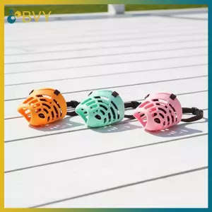 BVY Silicone Dog Muzzle Thiết kế thoáng khí mềm mại Chống cắn và chống sủa để chải lông đi bộ và xã hội hóa.