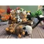 Gấu Bông Cổ Dài Size 40cm Hình Thú Mắt Lồi Vô Tri,Phụ Kiện Decor Treo Túi,Balo dễ dàng thắt.( Tặng kèm sticker)