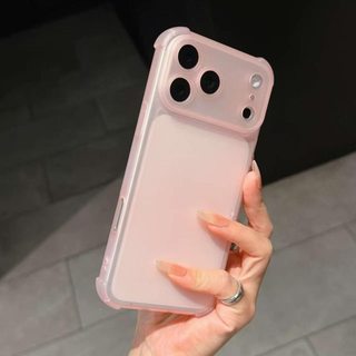Ốp Điện Thoại Mờ Thả Bốn Góc Cho iPhone 17 Air 16 15 17 Pro Max 14 11 12 13 Pro Slim Chống Sốc Mềm TPU Tranaparent Cover