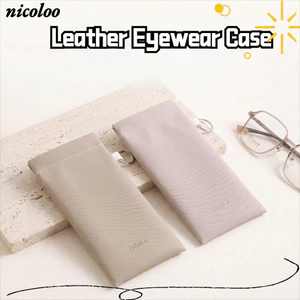 Kính mắt NICOLOO, chống trầy xước với túi đựng kính râm bằng vải làm sạch, Túi đựng kính da mềm di động sành điệu Kính mắt
