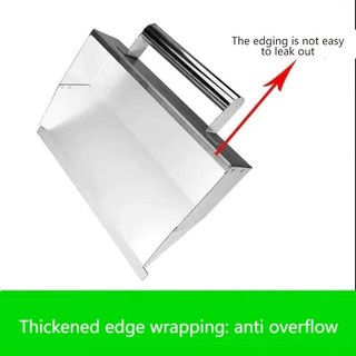Dụng cụ inox dày trát vữa tường, xẻ bê tông trát xi măng, dao xây gạch cho thợ xây công trình xây dựng nhà ở