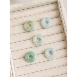 Tổng hợp mặt dây chuyền ngọc phỉ thuý tuyp A Happy , Donut có kiểm định