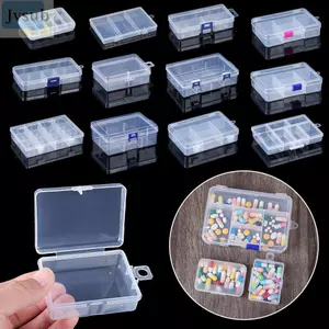 Hộp đựng trang sức JVSUB Tổ chức gia đình nhỏ Cung cấp lưu trữ thuốc nhựa