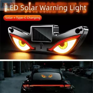 Đèn LED thông minh JVSUB, Đèn rung không dây trên đèn Neon ô tô chạy bằng điện, Cốc hút màn hình năng động Đèn trang trí nội thất ô tô