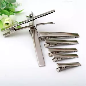 YUUKII 50 Chiếc Kẹp Cá Sấu Bán Chạy Phụ Kiện Tóc Kim Loại Kẹp Tóc