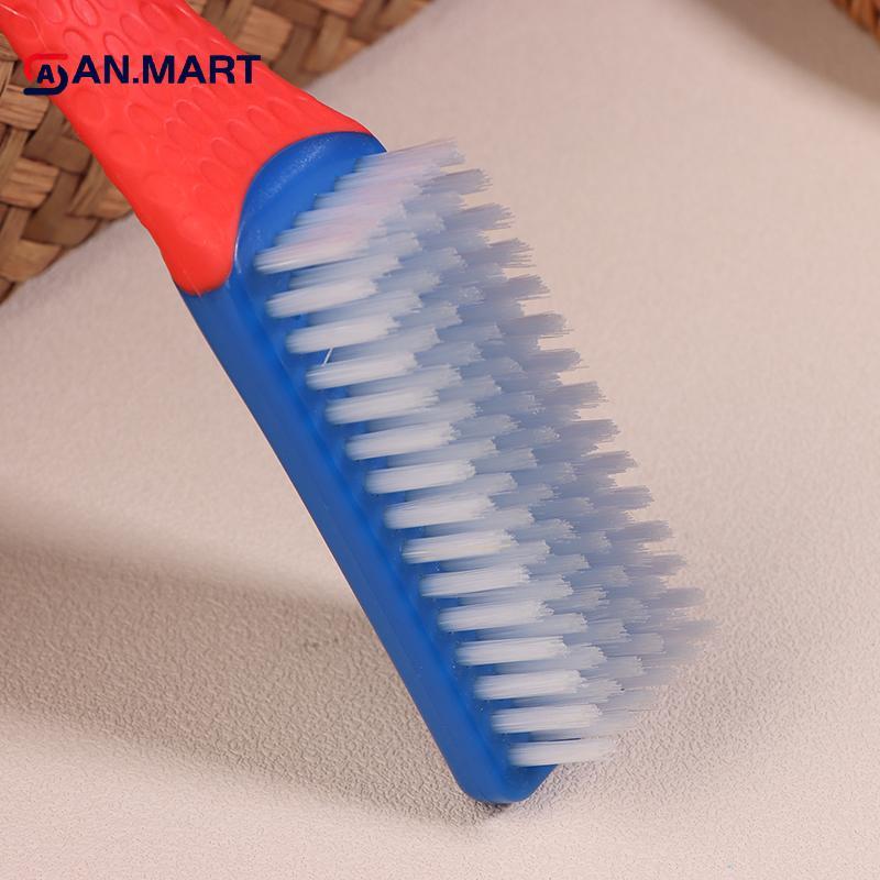 Bàn chải dây AN.MART / Bàn chải lông / Bàn chải lụa Nano W Tay cầm silicon để lau rỉ sét Slag Bụi bẩn chà sàn với làm sạch sâu VN
