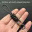 BeautifulHomeA 10cm Ô Dây Chống Trộm Và Chống Mất 8 Hình Móc Khóa Có Lo 8 Hình Lo Di Động Ngoài Trời Dây Treo Bule Dây Tay Bule VN