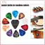 THÊM 10 Chiếc Plectrums 1 Pi Giá Đỡ Điện Celluloid Acoustic Guitar Pis Nhiều Màu Sắc BSS