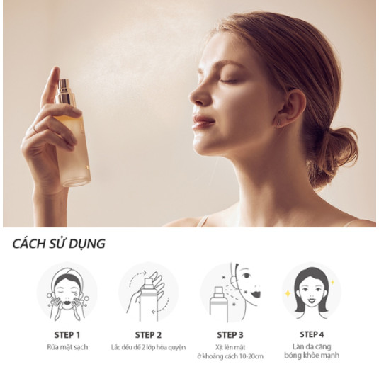 XỊT DƯỠNG DALBA EXO SERUM 60ML FULLBOX