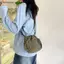 # HB # Túi đeo chéo dây rút Nylon màu tím nhạt có dây đeo có thể điều chỉnh Nhà thơ lưới để sử dụng hàng ngày chuyến đi mua sắm.