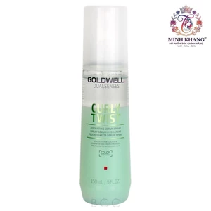 Xịt dưỡng cho tóc xoăn Goldwell Hydrating Serum Spray Curly Twist 150ml [ MK ]