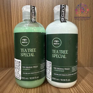 Cặp dầu gội xả trà xanh bạc hà kháng khuẩn và ngăn ngừa Gàu Tea Tree Special Paul Mitchell 300mlx2 [ MK ]