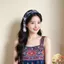 Phong Cách Dân Tộc Băng Đô Nữ Retro Thêu Dân Tộc Băng Đô Phụ Kiện Tóc Rộng Viền Kẹp Tóc Rửa Mặt 2026 Phong Cách Mới Tua Rua Đầu