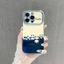 Ốp lưng điện thoại chống rơi dễ thương kèm dây đeo, thích hợp cho iPhone17 16 15 14 13 12 11 Pro Plus XS Max, BF6DS219