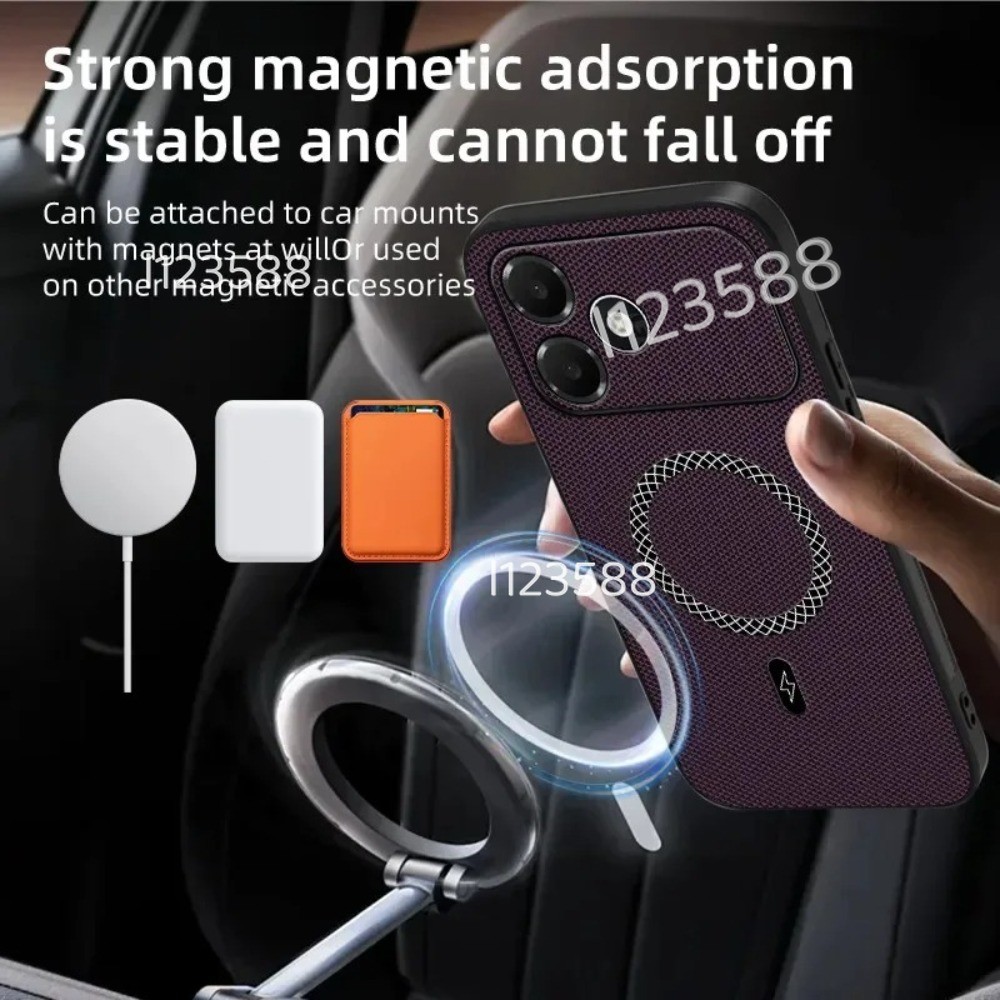 Ốp điện thoại Cho Oppo A6C 4G 2026 OppoA6C Ốp điện thoại Chống Sốc Da Sang Trọng Đơn Giản Thời Trang Ốp điện thoại
