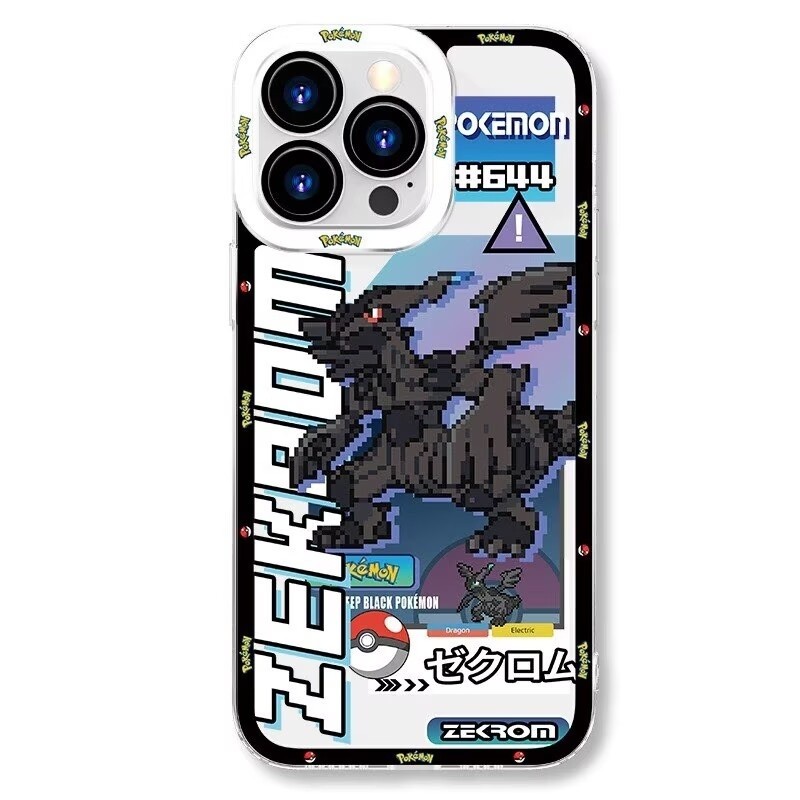 Anime Nhật Bản Pokemon Arceus Zekrom Ốp Lưng Điện Thoại Samsung Galaxy A57 A56 A36 A26 A16 A15 A14 A13 A55 A35 5G A05 A05S Mềm Trong Suốt TPU Chống Sốc Thời Trang Silicon Hoạt Hình