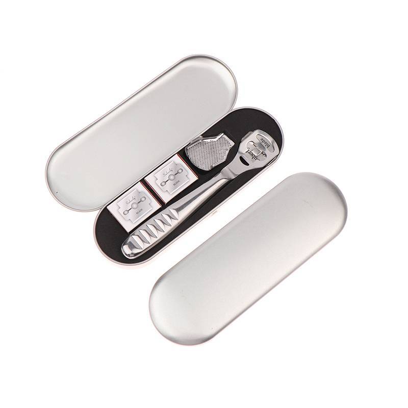 Trong Kho Thép Không Gỉ Móng Chân Công Cụ Thiết Lập Chân Dao Cạo Callus Remover Tẩy Tế Bào Chết Máy Cạo Râu Cá Tuyết