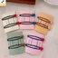 < YEI > 1 Cặp Kẹp Tóc Dễ Thương Bé Gái Nổ Kẹp Trái Tim Tình Yêu Hàn Quốc Barrettes Cho Trang Phục Tiệc Đi Học Mới