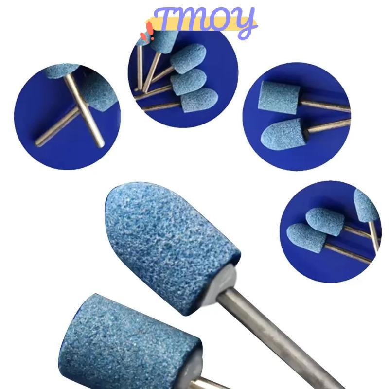 TMOY 10 Chiếc Đầu Đánh Bóng Đầu Bánh Xe Mài Mòn Gắn Cho Dụng Cụ Quay Điện Mài Điện Đá Bánh Xe Dremel Phụ Kiện TMOY