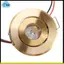 Đèn điểm nhôm Led Mini Down Light 5 chiếc Đèn trần âm trần có thể điều chỉnh độ sáng Ac85-265v, Trắng hoặc Goid Gold Choice A