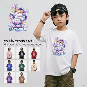 Áo thun bé trai lớn Phong cách Hàn Quốc Co giãn tốt Dễ phối đồ