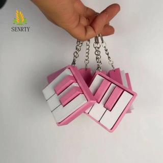 SENRTY Fidget Clicker, Mechanical Feel PLA Chất liệu Đồ chơi in 3D, Giảm căng thẳng Âm thanh Pocket-Sized Piano Fidget Lo âu Làm dịu