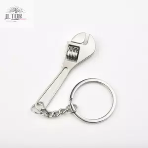 Móc khóa Thay thế cờ lê ô tô Phong cách thời trang Bạc 11.7CM Trang trí