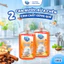 Combo 2 Chai Nước Rửa Chén Clara Tinh Chất Gừng Quế 1,5kg NRCQG04, Nước Rửa Bát Lành Tính Đánh Bay Dầu MỡHàng Chính Hãng
