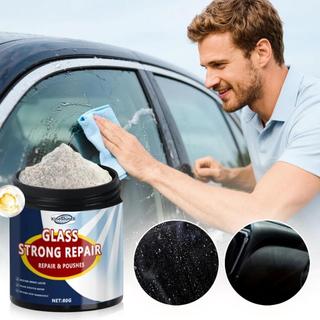 Hợp chất đánh bóng thủy tinh 80g Bột sửa chữa cửa sổ Kính ô tô Đánh bóng cho ống kính Gương đồng hồ Kính mắt haoyisvn