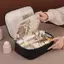 Trong Kho Xách Tay Công Suất Lớn Đa Năng Túi Mỹ Phẩm Với Tự do Chia Trang Điểm Lưu Trữ Cod