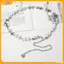 VFZ Vintage Nữ Thắt Lưng Nữ Kim Loại Ngôi Sao Pentagram Dây Xích Thắt Lưng sel Thắt Lưng Dây Xích Nữ Trang Trí Cơ Thể Trang Sức Louislifecool