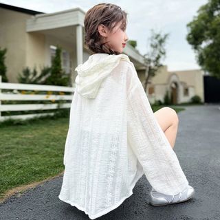 Áo Chống Nắng Ren Cho Bé Gái Phong Cách Tiểu Thư - Mỏng Nhẹ Thoáng Mát, Dễ Phối Đồ