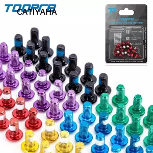 CATIYAHA 12 Chiếc Phanh Đĩa Xe Đạp Cánh Quạt Bu Lông, T25 M5 * 10 Đĩa Xe Đạp Vít Cánh Quạt, Xe Đạp MTB Thép Không Gỉ TOOPRE Phụ Kiện Đi Xe Đạp Phần Cho Du Lịch Đi Bộ