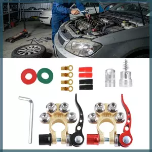 Char 1 Cặp 12V 24V Ô Tô Ô Tô Bài Nhà Ga Dây Cáp Kẹp Thiết Bị Đầu Cuối Kết Nối Phụ Kiện