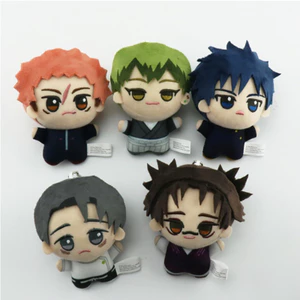 Hot Anime Jujutsu Kaisen Itadori Yuji Okkotsu Sang Trọng Đồ Chơi Như Họa Tiết Cuddly Hoạt Hình Lông Tơ Cotton Ba Lô Móc Khóa Đồ Chơi Trang Trí