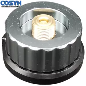 <cosyh>Fuel Cylinder Adapter with Brass Core and Easy Screw In Mechanism for Conversion