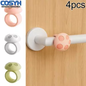 <cosyh>Door Handle Stopper Charming Aesthetic Easy Installation Flexible Material