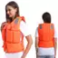 Nhíp Mới Màu Cam Người Lớn Childen Bọt Flotation Bơi Cuộc Sống Jaet Vest Có Còi Thuyền Áo Câu Cá Bơi Trôi Vest VN