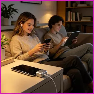 Bộ bảo vệ quá tải An toàn thông minh Bộ chuyển đổi quá tải Bộ bảo vệ dừng sạc thông minh cho lyuvn gia đình qua đêm