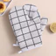 Găng tay chống bỏng gia đình Găng tay nhà bếp cách nhiệt độ cao bằng vải Cotton dày