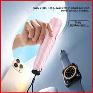 ST2 Chỉ Trọng Lượng 103g Ô Chống Nắng Nhẹ 5 Lần Có UPF 50 Bảo Vệ Để Mang Theo Hàng Ngày TS2