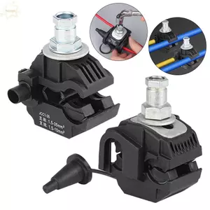 Đầu nối xuyên lỗ cách nhiệt AWNGD, Kẹp cáp không săm 63A / 75A, Hình chữ T ngoài trời Phụ kiện dây điện Kẹp kết nối xuyên