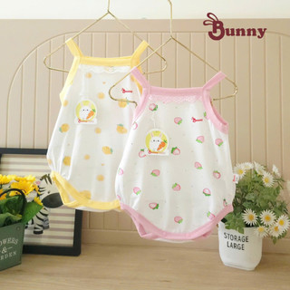 Body 2 dây chất Cotton Modal dáng bí xinh xắn hiệu Bunnybaby cho bé 0-12 tháng  Bubbybaby-GV