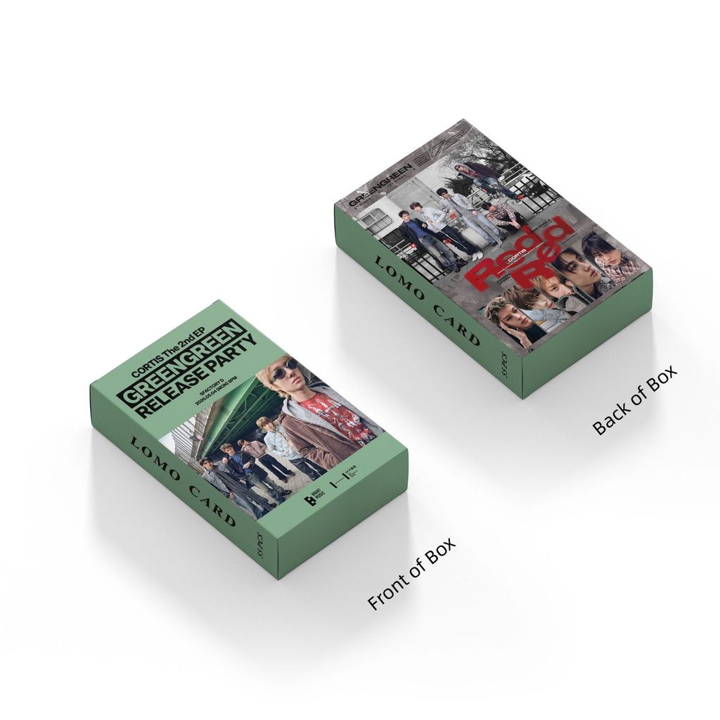 LINXX 55 CÁI Combo CORTIS GREENGREEN Album Lomo Cards Kpop Boyband Thần tượng Quạt sưu tập Thẻ Ghi nhớ Quà tặng Bộ Photocard Hình ba chiều dành cho người hâm mộ