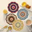 Mandala Placemat Len 3D Hiệu Ứng Tự Làm Xuyên Biên Giới Thảm Cách Nhiệt Placemat Ánh Sáng Sang Trọng Bán Chạy Chống Trơn Trượt Chống Mài Mòn