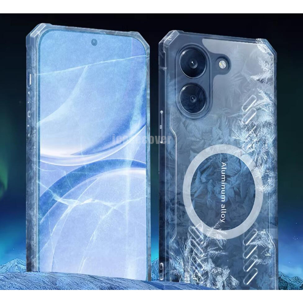 Ốp điện thoại cứng Xiaomi POCO X8 Pro Max POCOX8Pro X8ProMax X 8 Ốp điện thoại silicon mềm cạnh cứng Acrylic chống sốc làm mát chơi game